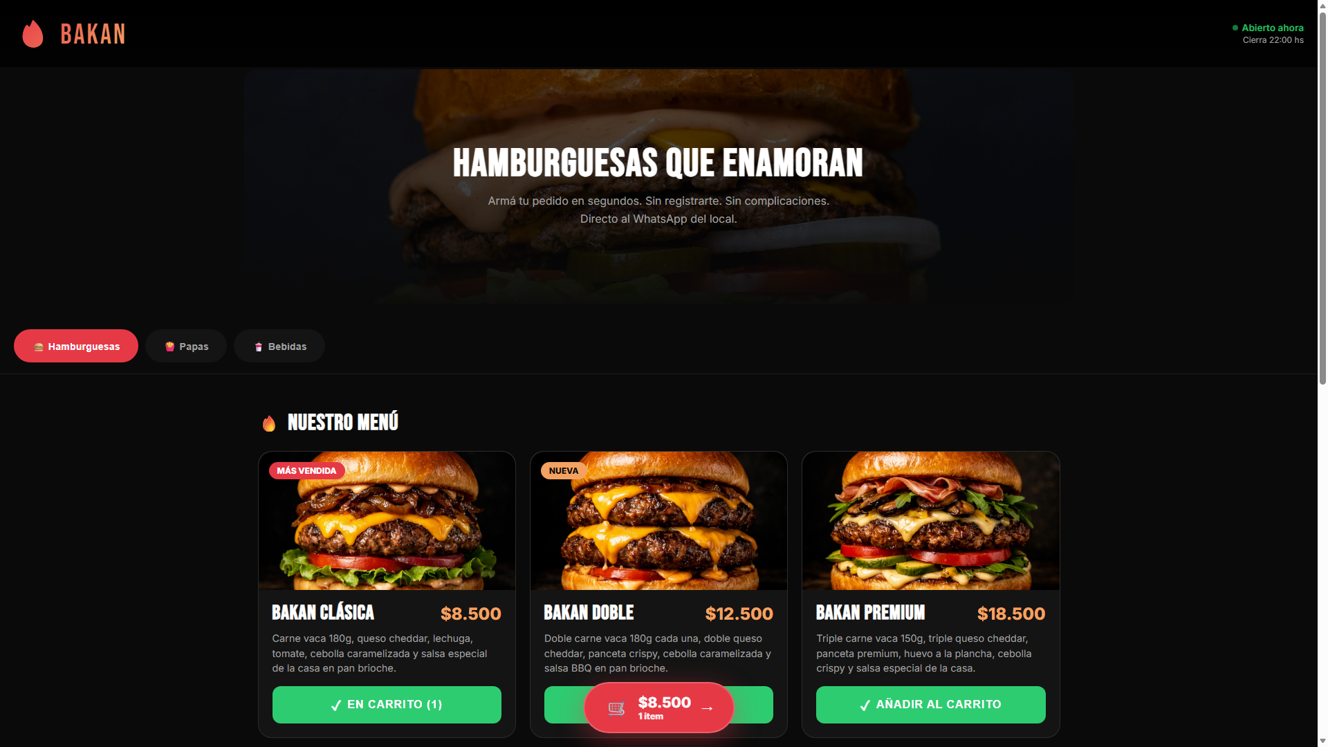 Bakan Hamburguesa